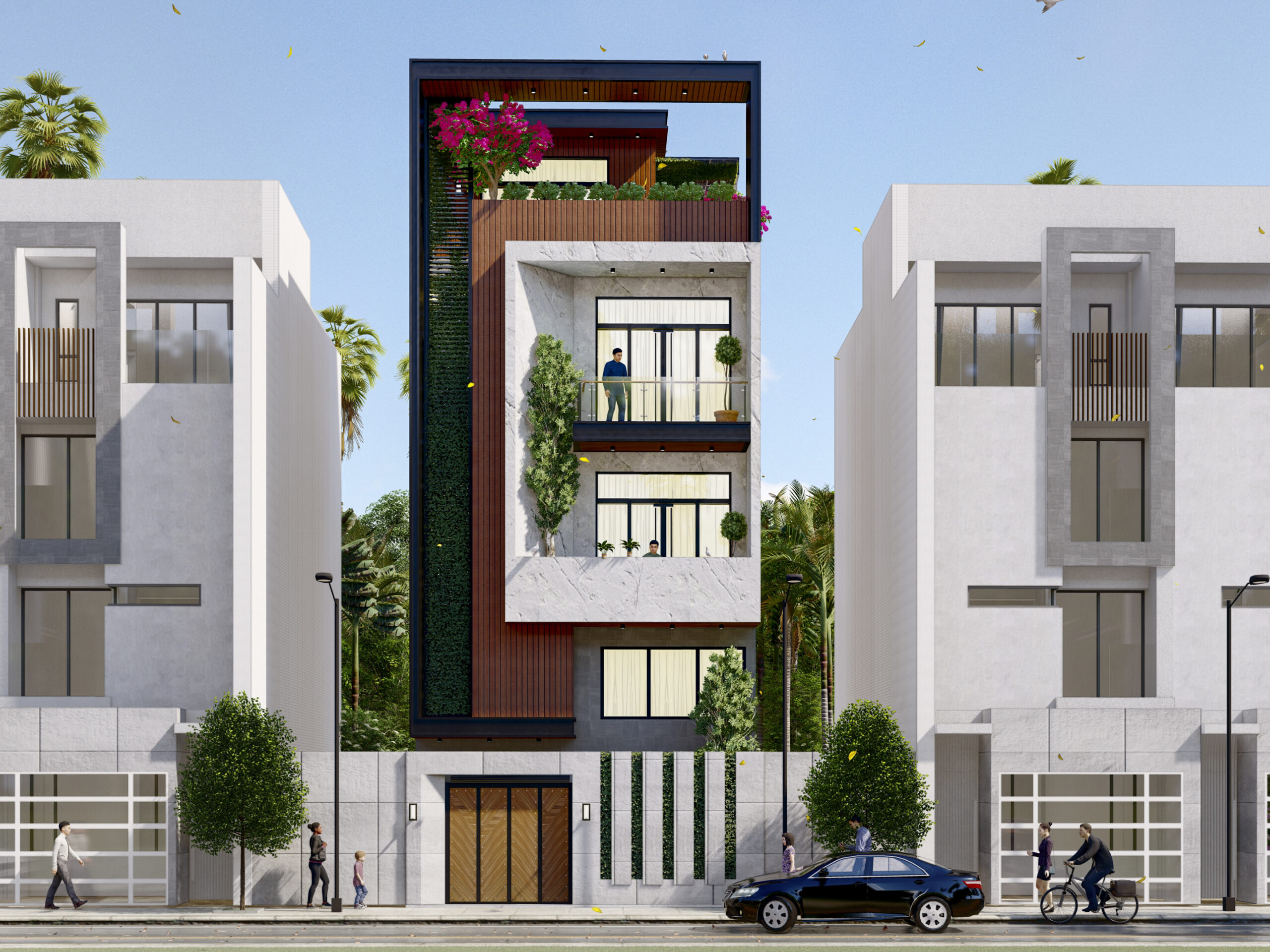 Nhà phố hiện đại – Gia Long Riverside