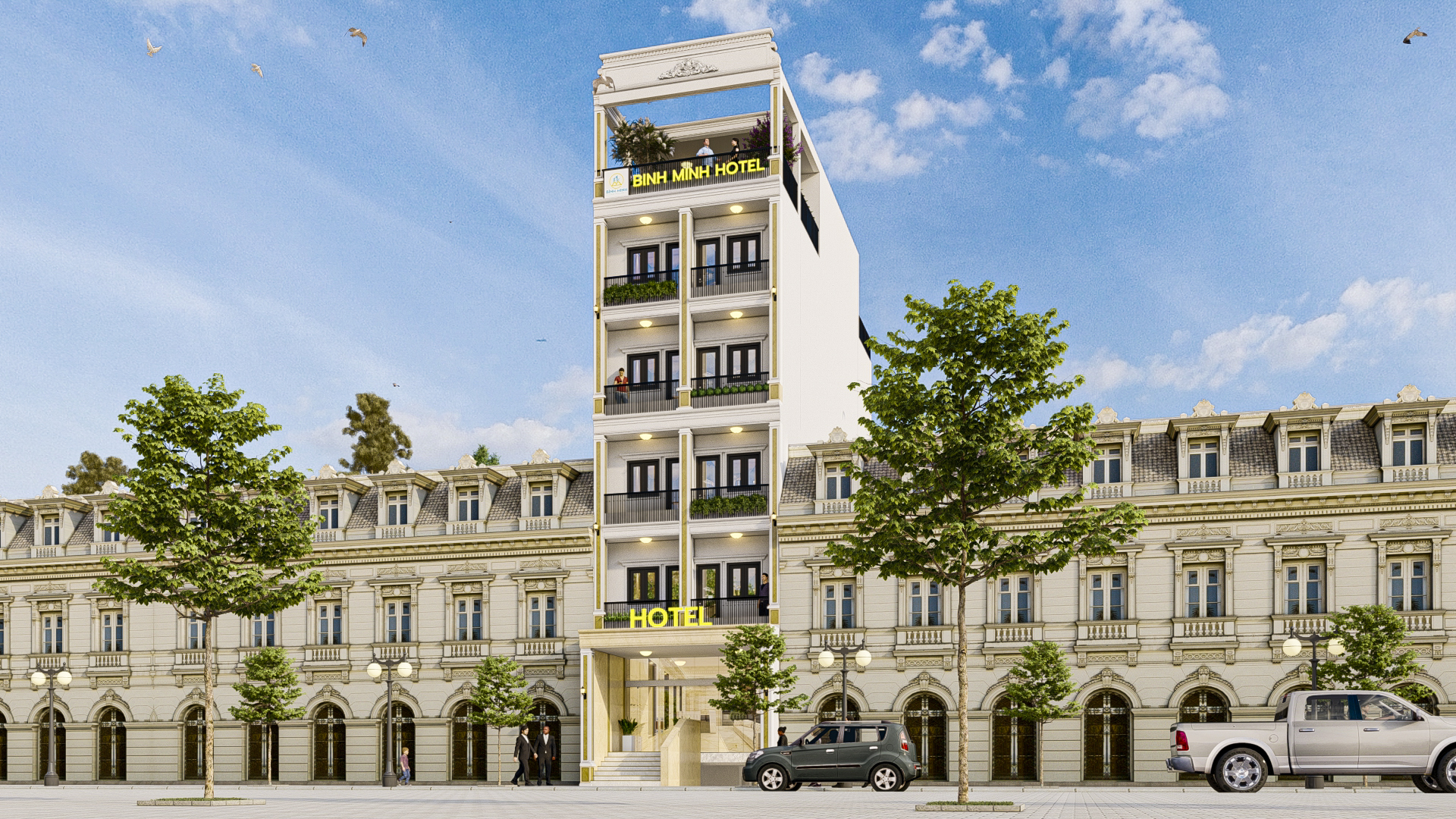 HOTEL 6X20 - 3D - TÂN CỔ ĐIỂN - 8