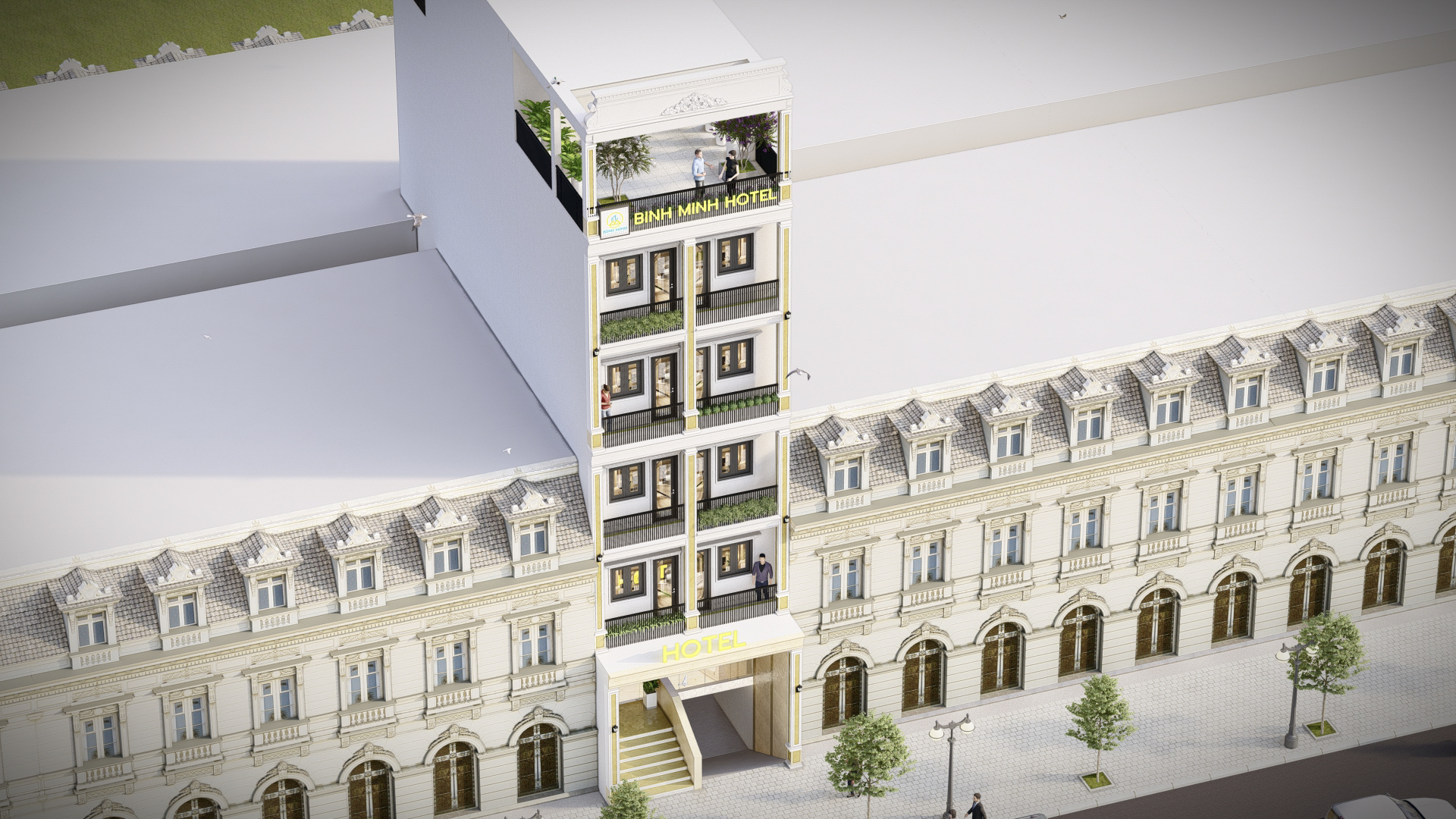 HOTEL 6X20 - 3D - TÂN CỔ ĐIỂN - 9